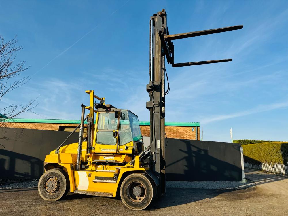 KALMAR DCE 100-6 2 STAGE MAST FORKLIFT *YEAR 2009*VIDEO*
