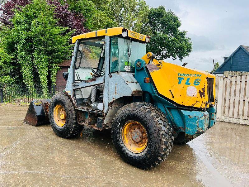 SANDERSON TL6MT 4WD TELEHANDLER C/W STRICKLAND BUCKET *VIDEO*
