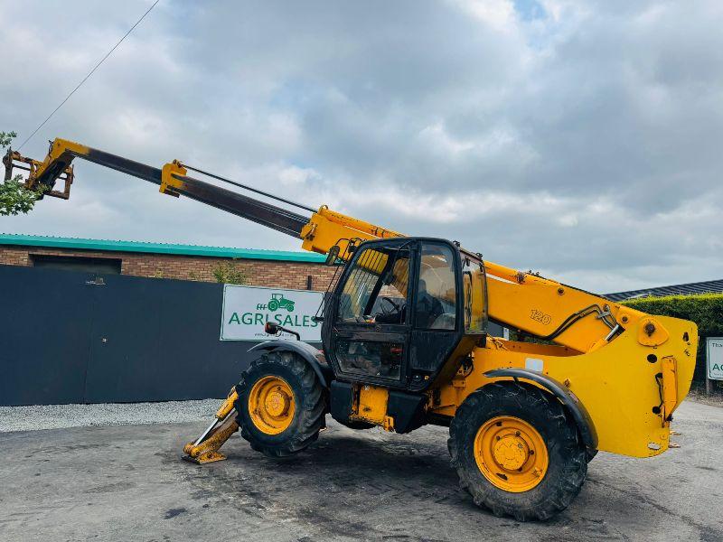 JCB 532-120 TELEHANDLER*C/W PALLET TINES*JOYSTICK CONTROL*VIDEO*