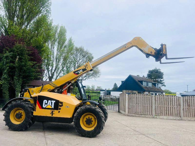 CATERPILLAR TH406AG 4WD TELEHANDLER *AG-SPEC , YEAR 2012* C/W PALLET TINES *VIDEO*