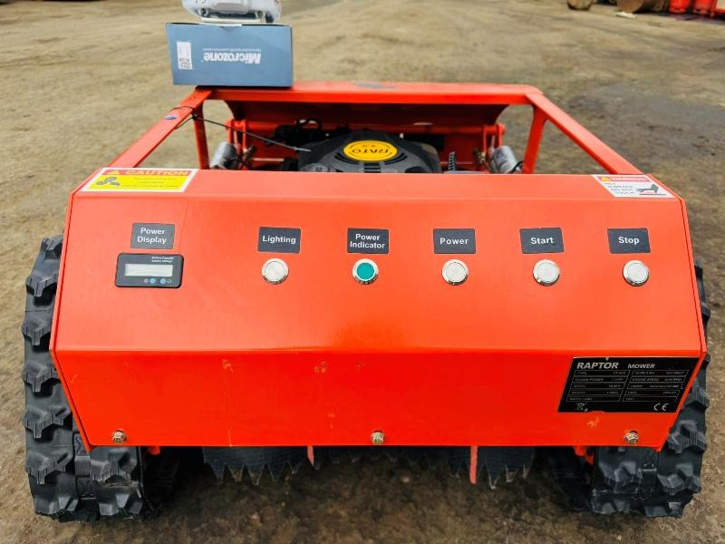 *NEW*UNUSED*RAPTOR VT900 REMOTE CONTROL LAWNMOWER*VIDEO*