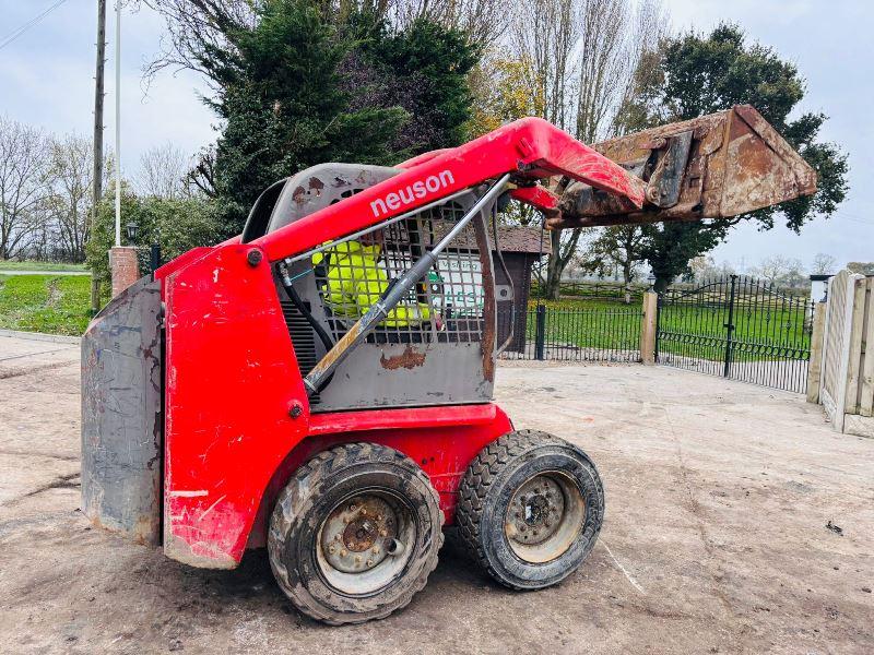 NEUSON 7015 SKIDTSEER C/W BUCKET *VIDEO*