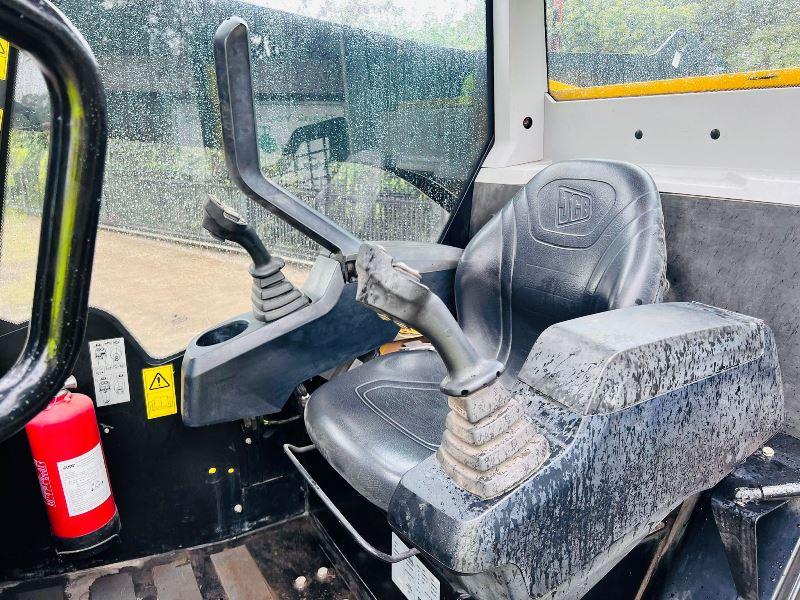 JCB 260 4WD SKIDSTEER *YEAR 2017, ONLY 182 HOURS * C/W WHEEL SAW & BUCKET *VIDEO*