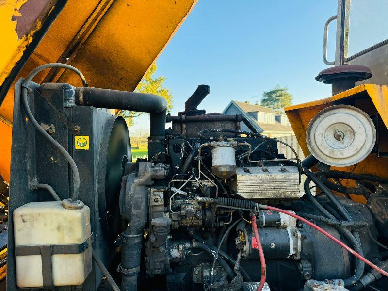 JCB 412 4WD LOADING SHOVEL C/W PERKINS ENGINE & BRAND NEW BUCKET *VIDEO*