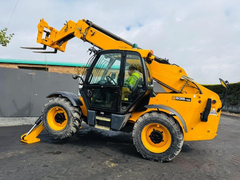 JCB 535-125 HI VIZ TELEHANDLER*C/W JACK LEGS*YEAR 2016*