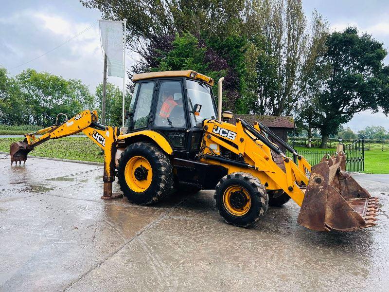 JCB 3DX 4WD TURBO BACKHOE DIGGER *YEAR 2011* C/W EXTENDING DIG *VIDEO*