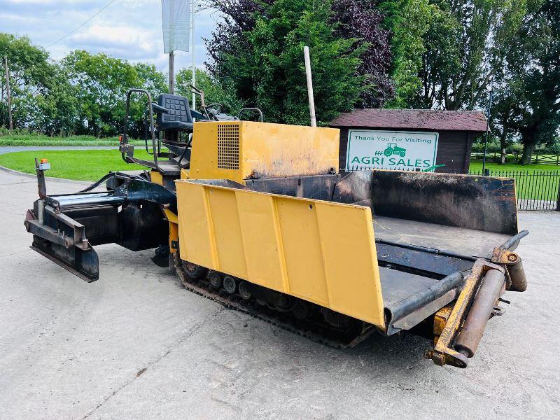 ABG TITAN 111 TRACKED TARMAC PAVER C/W DUAL CONTROL DRIVE *VIDEO*