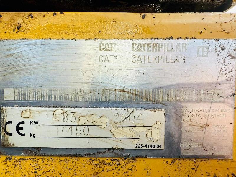 CATERPILLAR 315C EXCAVATOR*C/W BUCKET*VIDEO*