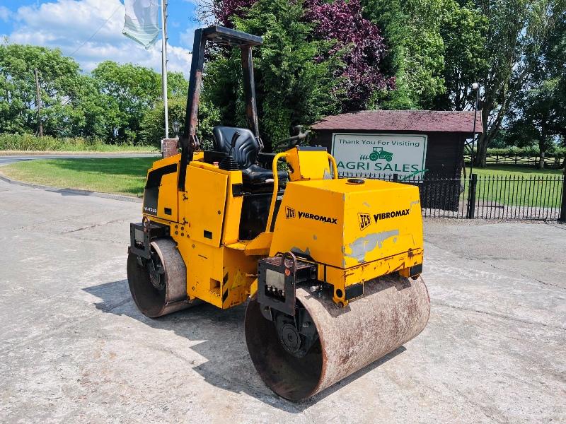 JCB VIBROMAX VMT280 DOUBLE DRUM ROLLER *685 HOURS* C/W ROLE BAR *VIDEO* 