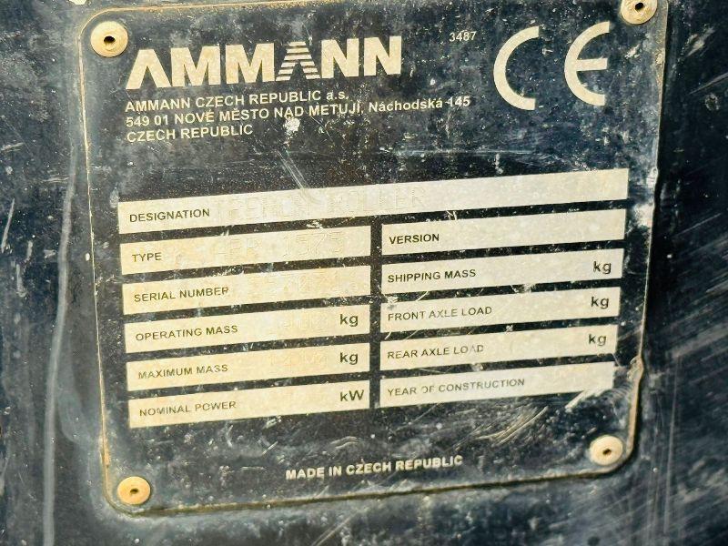AMMANN ARR.1575 REMOTE CONTROL PADFOOT TRENCH ROLLER*YEAR 2019*VIDEO*