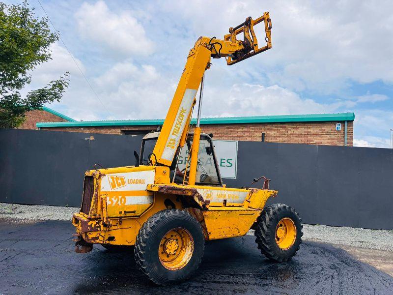 JCB 520 TELEHANDLER*AG SPEC*READING 3111 HOURS*VIDEO*