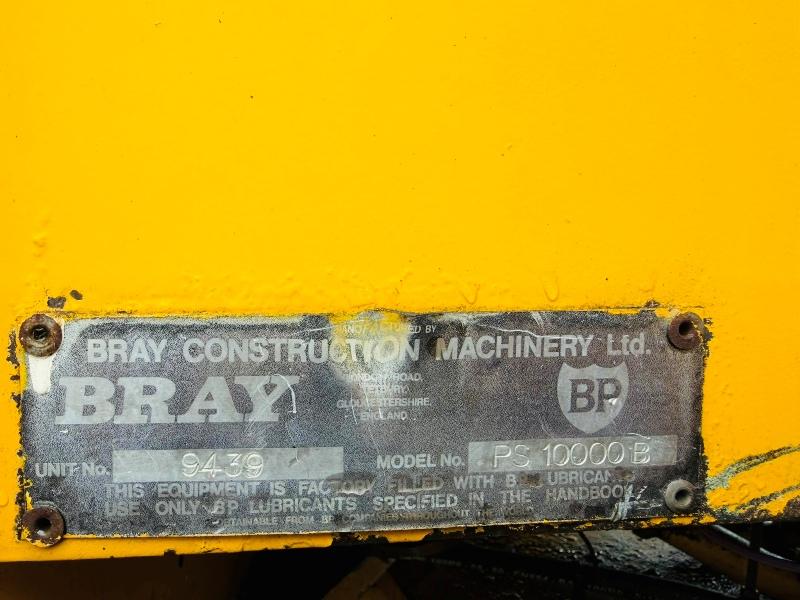BRAY PS 10000 B LONG REACH BOOM LOADING SHOVEL*C/W BUCKET*VIDEO*