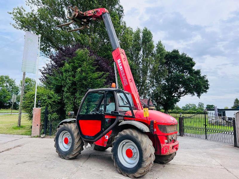 MANITOU MLT526T 4WD TELEHANDLER C/W PALLET TINES *VIDEO*