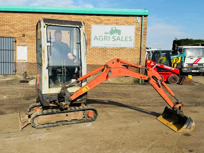 KUBOTA MINI EXCAVATOR*C/W OFFSET BOOM*VIDEO*