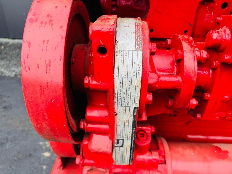 CUMMINGS N-855-F 6 INCH WATER PUMP *C/W 6 CYLINDER ENGINE*VIDEO*