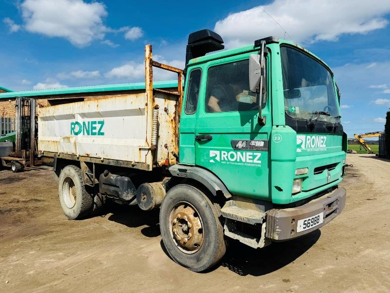 RENAULT M150 TIPPER TRUCK *C/W HYDRAULIC TIP*VIDEO*