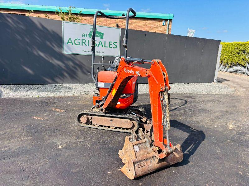 KUBOTA K008-3 TRACKED EXCAVATOR*C/W SELECTION OF BUCKETS*VIDEO*