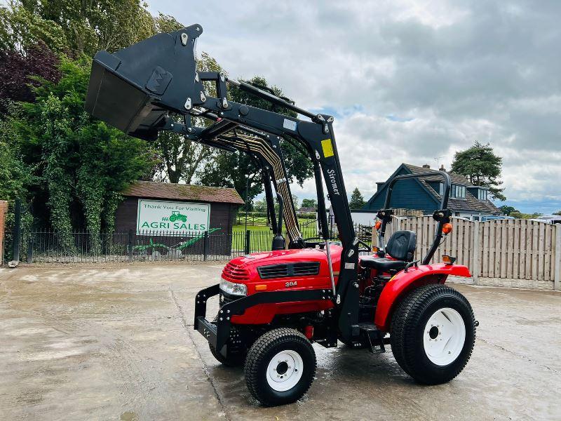 BRAND NEW SIROMER 304 FIELD RANGE 4WD TRACTOR *YEAR 2023* CW LOADER *VIDEO*