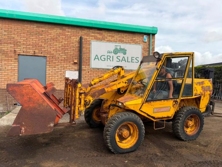 SAMBRON TELEHANDLER*C/W BUCKET AND TINES*VIDEO*