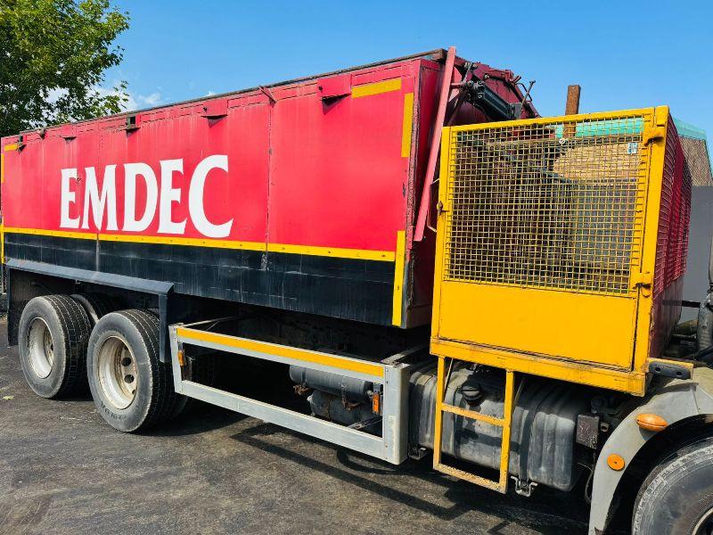 IVECO HOTBOX TIPPER TRUCK 6X4 STEEL FRAME*VIDEO*