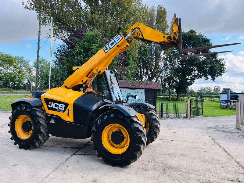 JCB 526-56 4WD TELEHANDLER *AG-SPEC, YEAR 2013* C/W PICK UP HITCH *VIDEO*