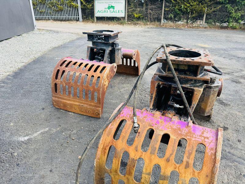 PRODEM HYDRAULIC SELECTOR GRABS *CHOICE OF 2*VIDEO*