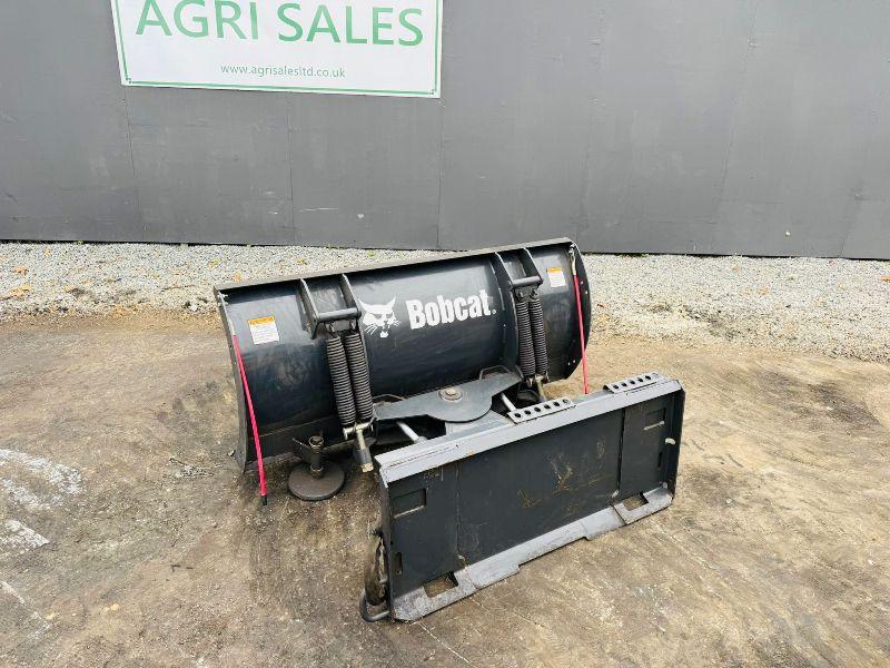 BOBCAT MODEL 60 SNOW PLOW*TO SUIT SKIDSTEER*YEAR 2012*VIDEO*