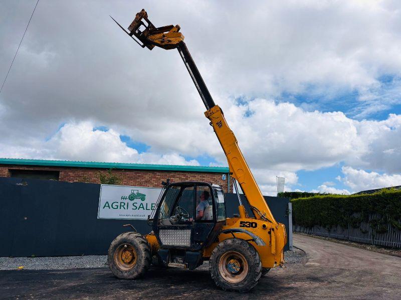 JCB 530-70 TELEHANDLER*C/W PALLET TINES*VIDEO*