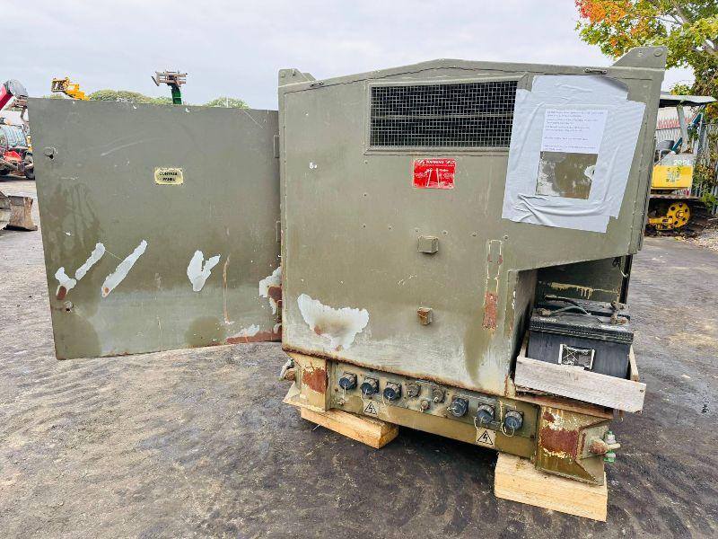 EX MOD ENGINE DRIVEN GENERATOR*C/W SINGLE OR 3PHASE*VIDEO*