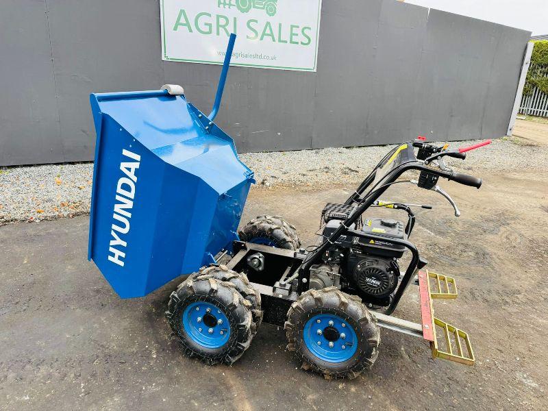 *UNUSED*HYUNDAI WHEELED DUMPER*X DEMO*VIDEO*