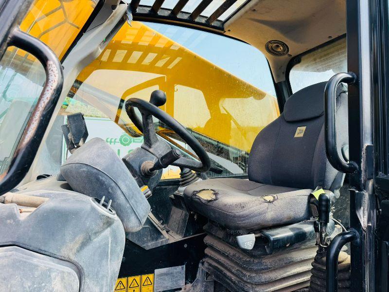 JCB 560-80 TELEHANDLER*PS TURBO*C/W PALLET TINES*YEAR 2016*VIDEO*