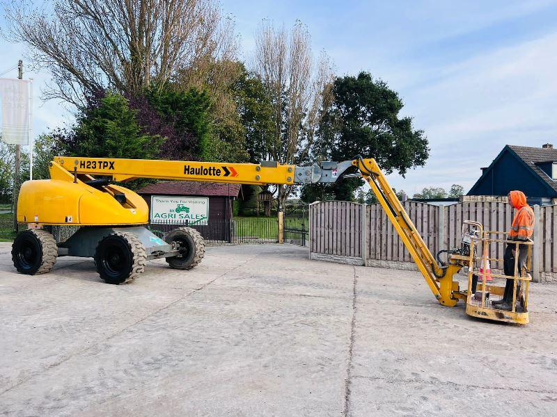 HAULOTTE H23TPX AIREL PLATFORM *23 METER REACH, YEAR 2013, 3440 HOURS*VIDEO*