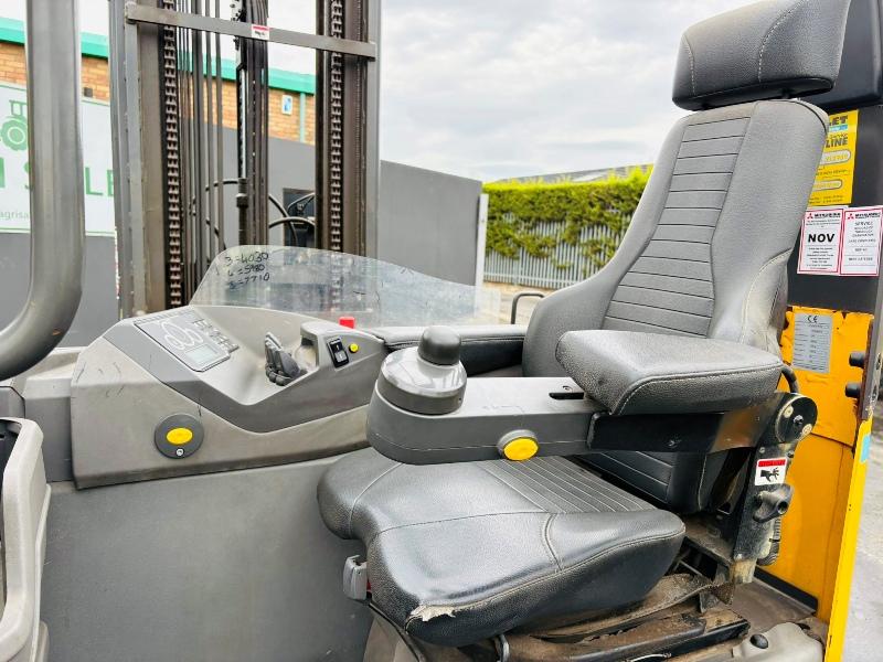 ATLET TERGO COUNTER BALANCE FORKLIFT*C/W FORK POSITIONER*YEAR 2014*VIDEO*