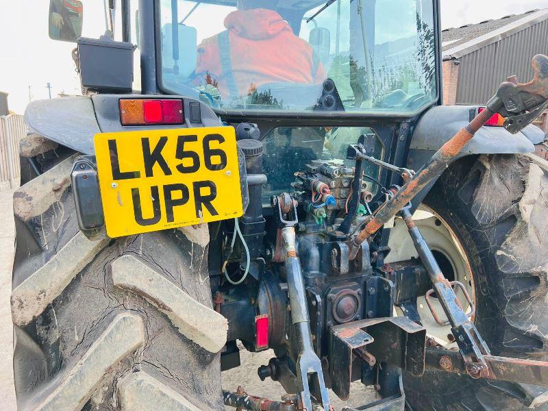 NEW HOLLAND TN75D 4WD TRACTOR *2837 HOURS*C/W LOADER, BUCKET, TINES*VIDEO*