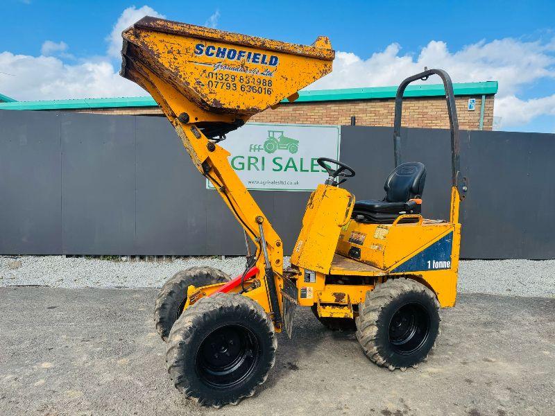 THWAITES 1 TONNE HIGH TIP DUMPER *C/W YANMAR ENGINE*