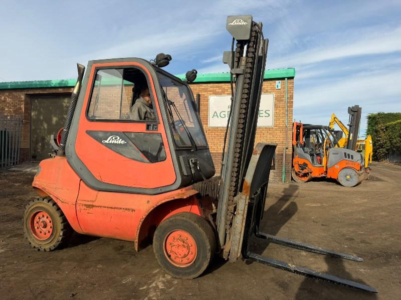 LINDE H40T-04 FORKLIFT*C/W PALLET TINES*VIDEO*