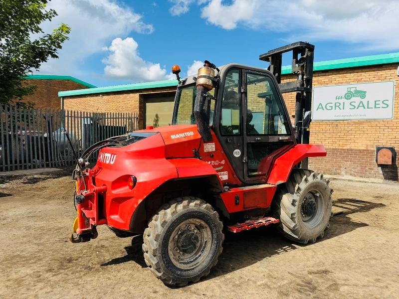MANITOU M30-4 FORKLIFT*C/W PUH*YEAR 2013*8732 HOURS*VIDEO*