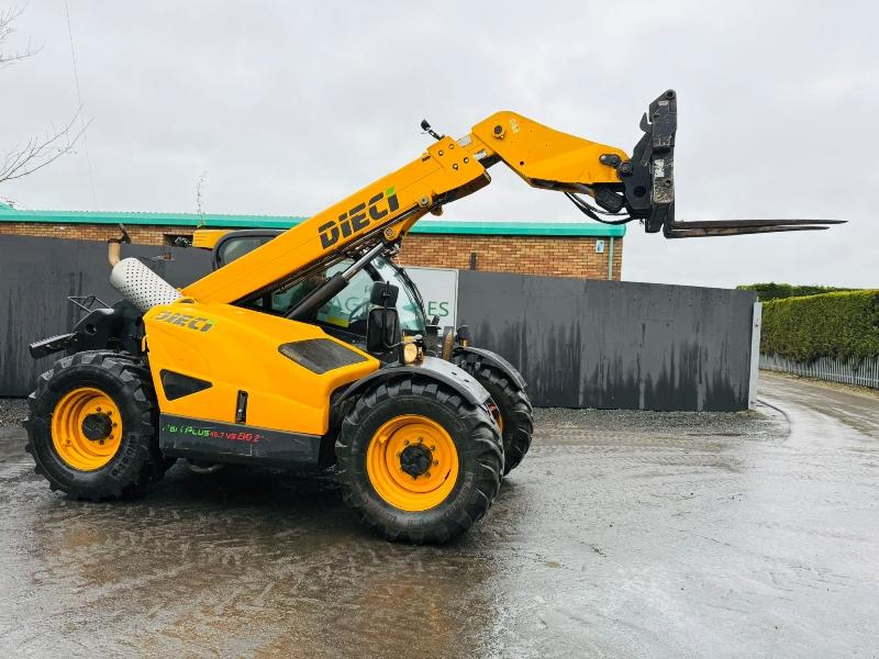 DIECI AGRI+ 40.7 VS EVO 2 TELEHANDLER*C/W PALLET TINES*YEAR 2020*VIDEO*