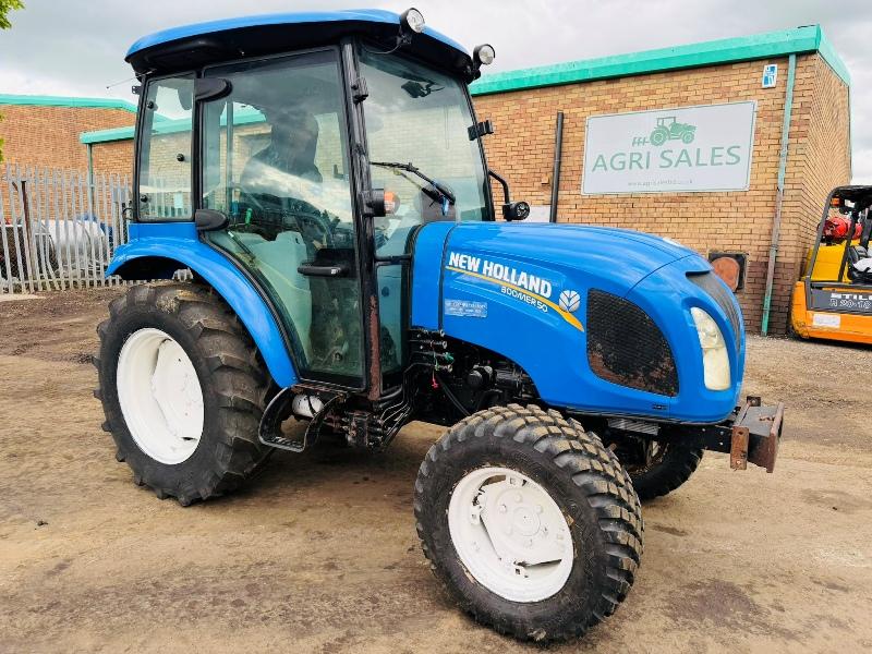 NEW HOLLAND BOOMER 50 COMPACT TRACTOR*C/W REAR LINKAGE*YEAR 2020*VIDEO*