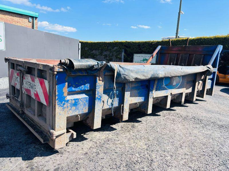 30 YARD HOOKLOADER BIN *C/W RAMPS AND REAR BARN DOORS*