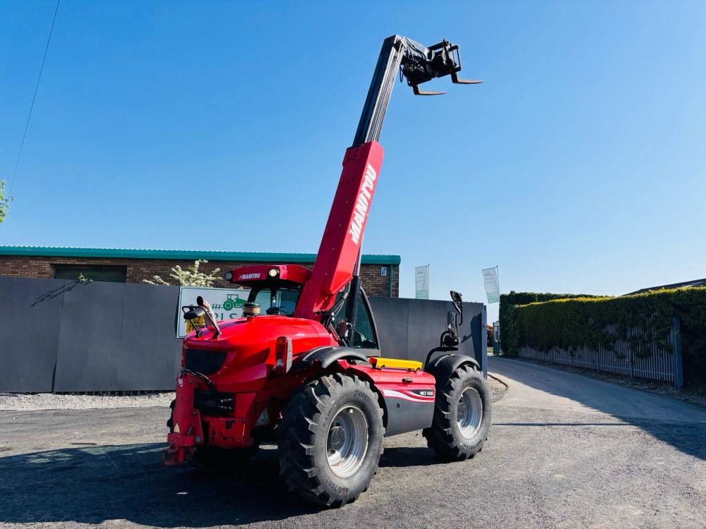 MANITOU 629 TURBO TELEHANDLER *AG SPEC* C/W PALLET TINES*YEAR 2016*VIDEO*
