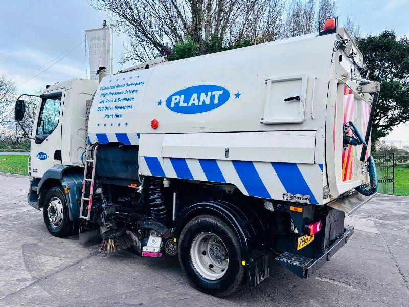 DAF LF55 4X2 JOHNSTON ROAD SWEEPER C/W MANUAL GEAR BOX *VIDEO*