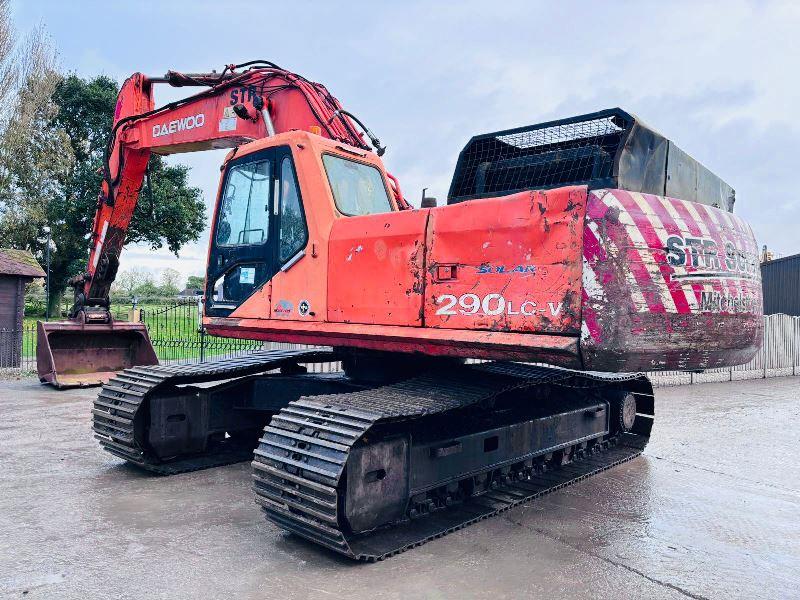 DAEWOO 290SL-V EXCAVATOR C/W QUICK HITCH & BUCKET *VIDEO*