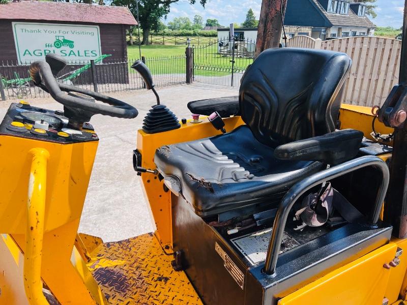JCB VIBROMAX VMT280 DOUBLE DRUM ROLLER *685 HOURS* C/W ROLE BAR *VIDEO* 