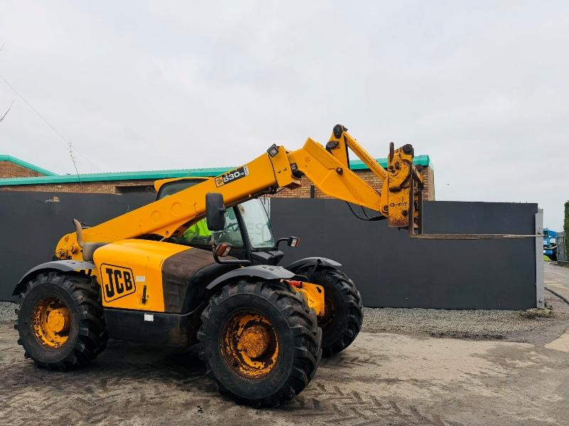 JCB 530-70 FARM SPECIAL 4WD TELEHANDLER*C/W PALLET TINES*VIDEO*