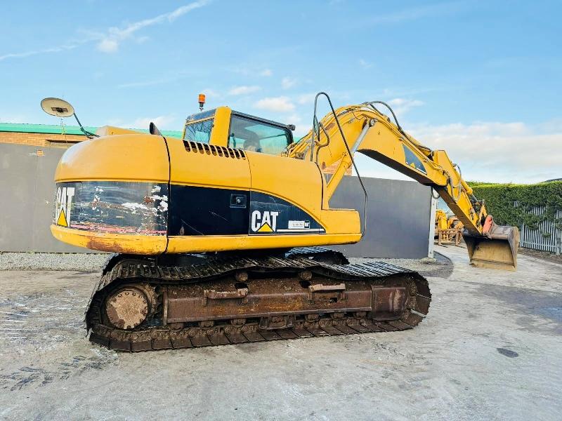 CATERPILLAR 315C EXCAVATOR*C/W BUCKET*VIDEO*