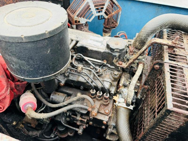 SDMO 10KVA GENERATOR*C/W 3 CYLINDER MITSUBISHI ENGINE*VIDEO*