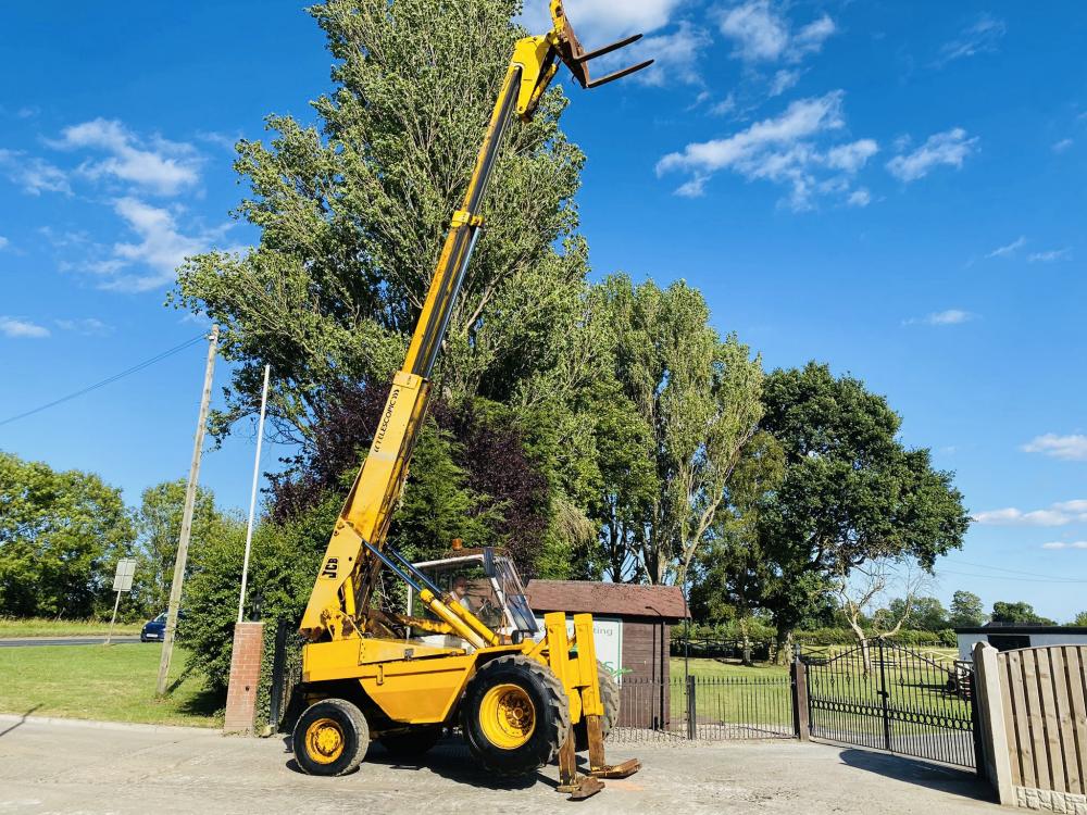 JCB 5304 4WD TELEHANDLER C/W FRONT SUPPORT LEGS & DOUBLE PUSH OUT BOOM