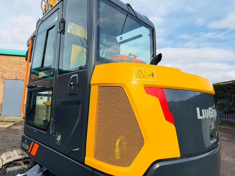 *NEW*UNUSED*LIUGONG 906F EXCAVATOR*C/W 3 BUCKETS*2026*VIDEO*
