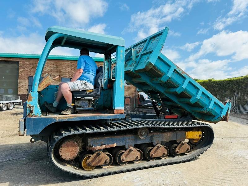 KUBOTA RG-60 TRACKED DUMPER*C/W JOYSTICK CONTROLS*VIDEO*